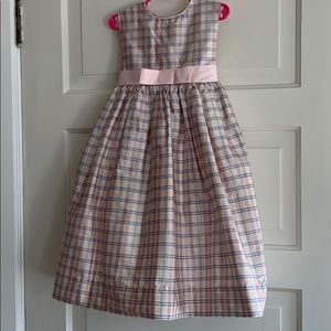 Frances Johnston 100% silk pink dress